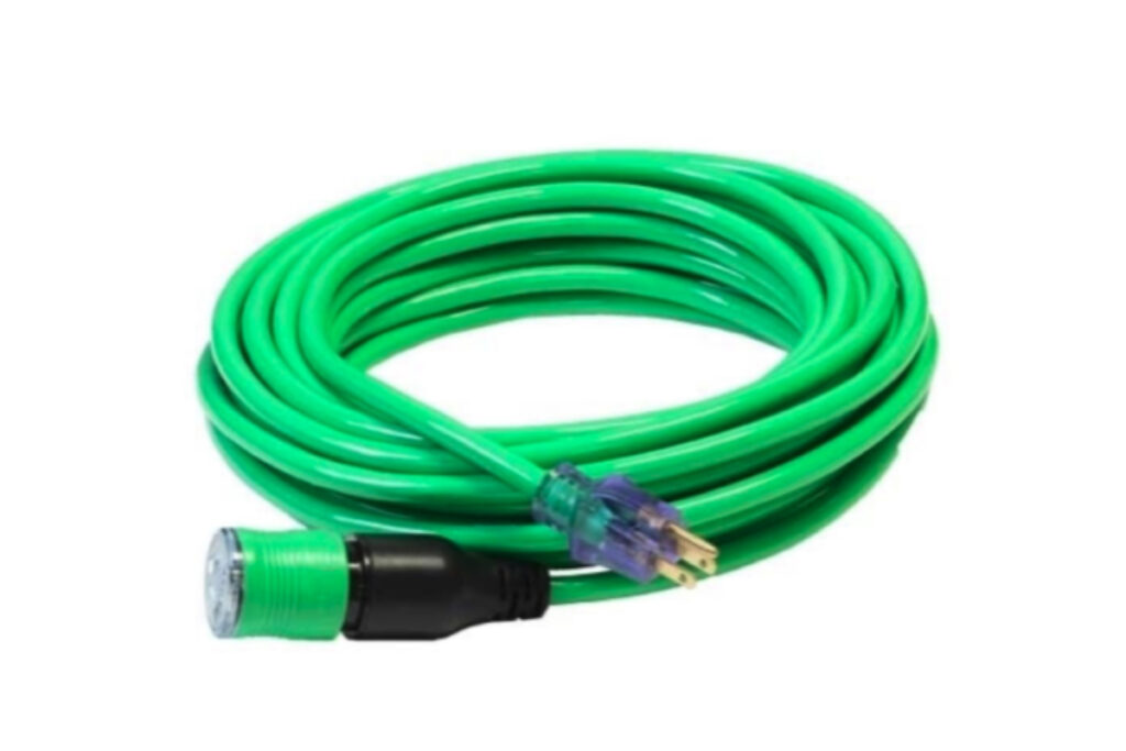 12/3 Guage Green Easy-Lock Extension Cords