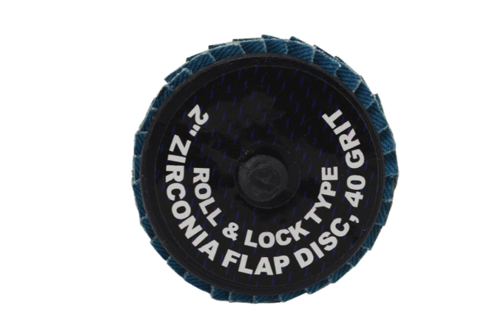 2" Roll & Lock Zirconia Flap Disc