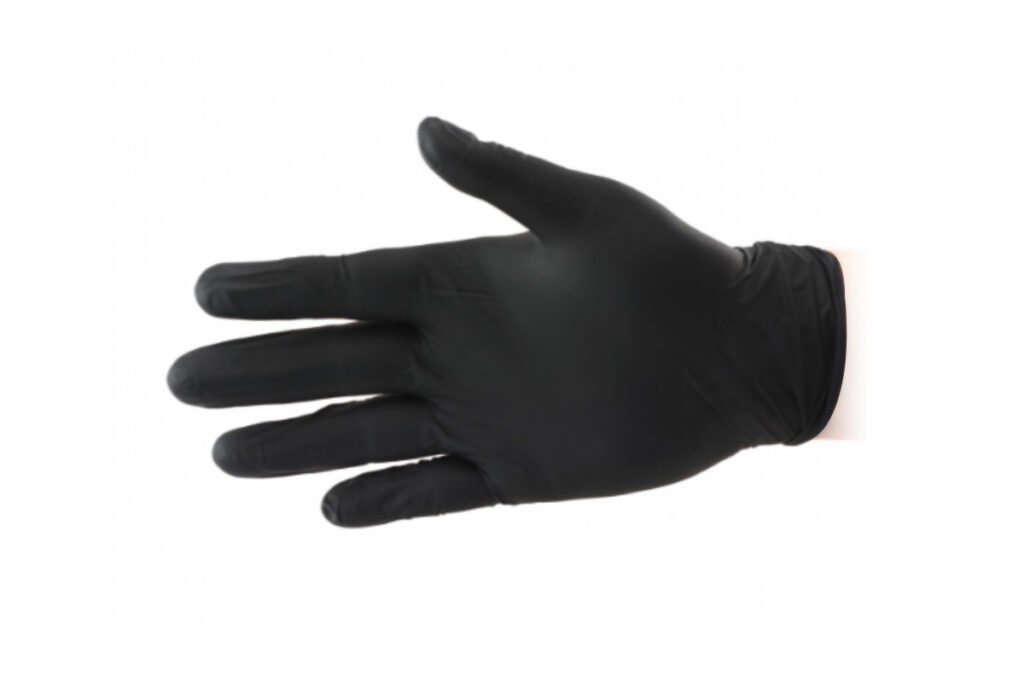 Black Nitrile Disposable Gloves