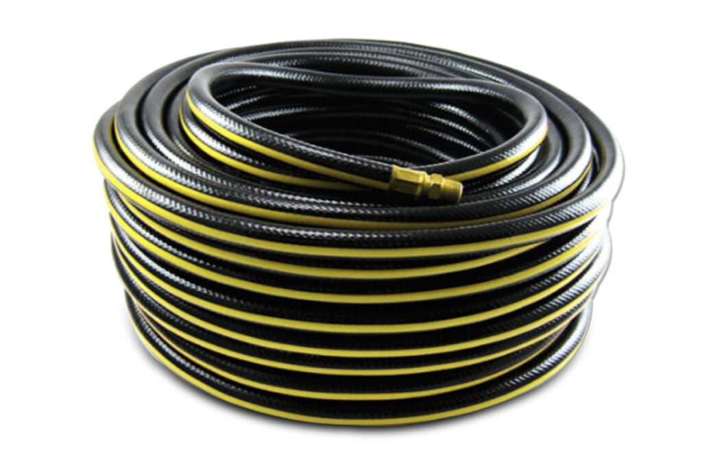 Unbreakable Air Hose Tarco Black and Yellow