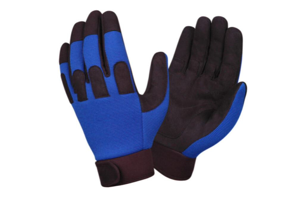 Blue Mechanic Gloves