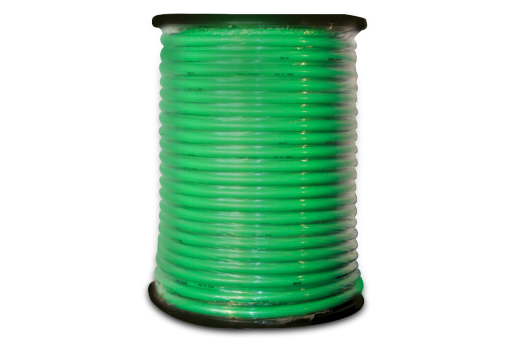 Green Water Hose Spool